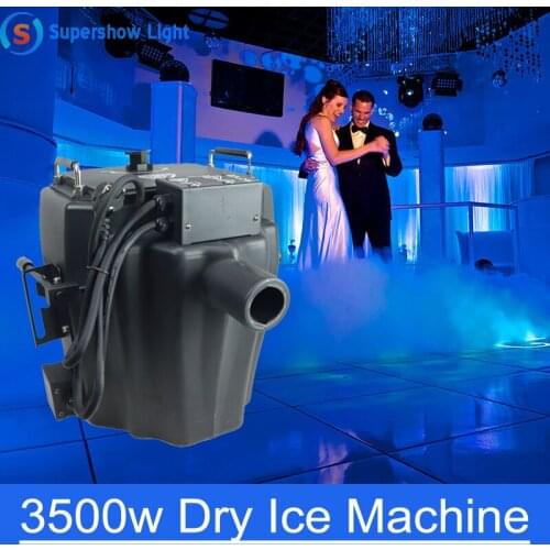 Good Quality 3500w Dry Ice Machine Ground Fog Machine Low Fog Machine For Wedding Party Event Night Club