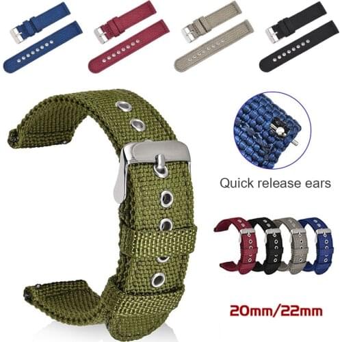 Fashion Nylon Fabric Sport Watchbands For Huawei Watch GT2/2 Replacement Wristband Men Women Breathable Adjustable Watch Strap