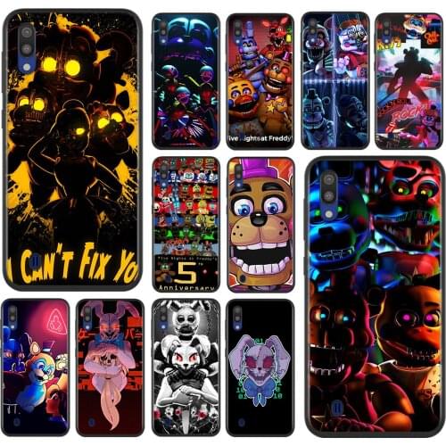 Cartoon Teddy Bear Five Nights Game For Samsung A90 A80 A70 S A60 A50S A30 S A40 S A2 A20E A20 S A10S A10 E Soft Phone Case