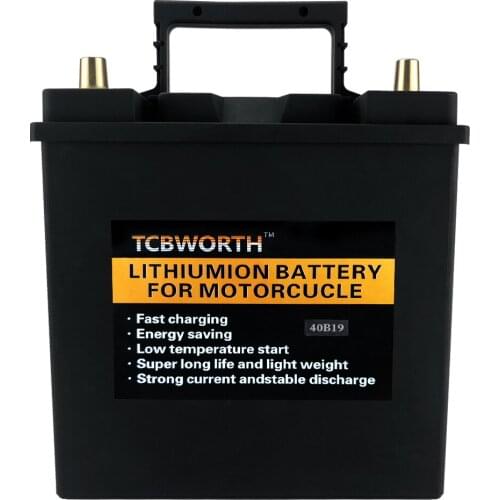 40B19L/40B19R 46B24L/46B24R 12.8V 25AH CCA 680A 720A LiFePO4 Rechargeable Lithium Iron Car Starter Battery With BMS Protection