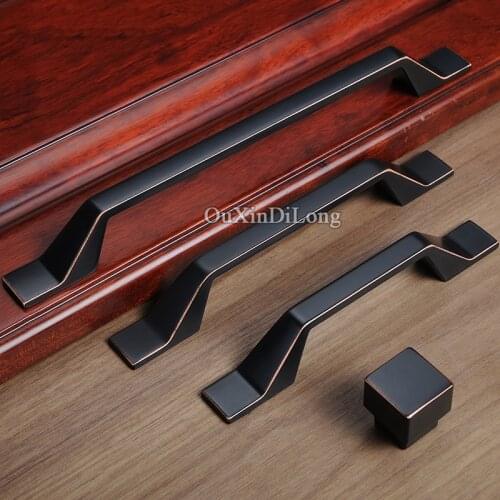 Top Designed 10PCS European Solid Zinc Alloy Kitchen Cabient Door Handles Cupboard Wardrobe Drawer Cabinet Pulls Handles & Knobs