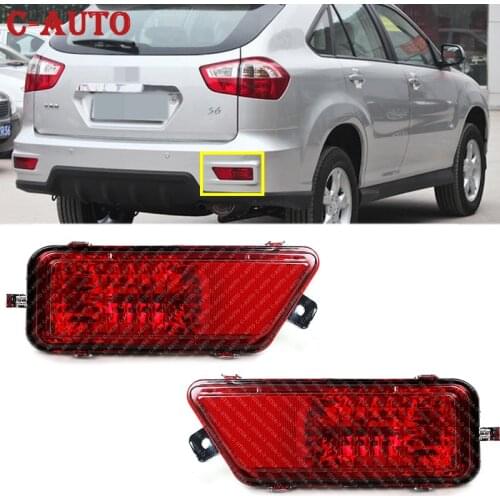 Rear Bumper Light Fog Light Brake Light Reflector Parking Stop Warning Lamp For BYD S6 2011 2012 2013 2014 Foglamps With Bulb