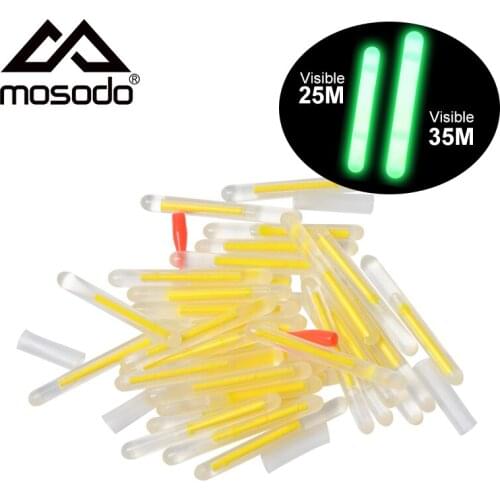 10/50Pcs Fishing Lightstick Fishing Float Fluorescent Light Night Float Rod Lights Dark Glow Stick Night Fishing Stick Gear