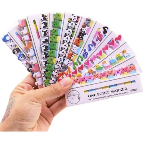 Random 2 pcs Cute Cartoon Kawaii Animal Paper Memo Pad Post It Note Sticky Pad For Kids Creative Gift Korean Stationery