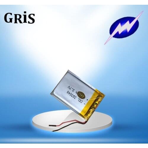 Bluetooth MP3 MP4 battery recording pen polymer battery 3.7V lithium battery 303048 400mah