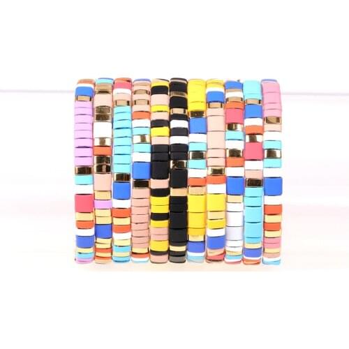 Handmade Tila Beads Miyuki Bracelets for Women Rainbow Color Pluseira Mujer Femme Bead Jewelry Bohemian Beach Gift