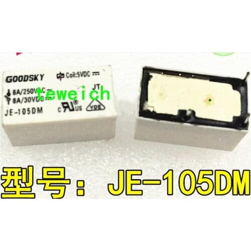 HOT NEW JE-105DM 5VDC JE-105DM-5VDC JE105DM 105DM DC5V 5VDC 5V DIP4