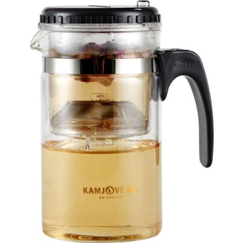 [GRANDNESS] TP-160 Kamjove Art Tea Cup Mug & Tea Pot 500ml Glass Teapots Kungfu