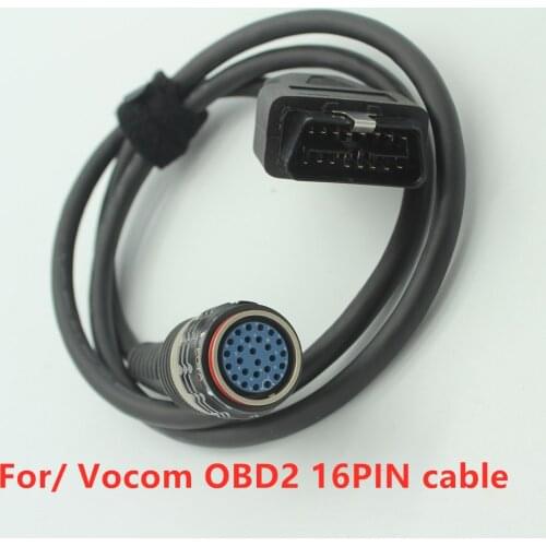 Acheheng Cables for Vocom 88890300 Interface Heavy Duty truck Diagnostic Scanner tool OBD2 16PIN TO 26PIN Cable