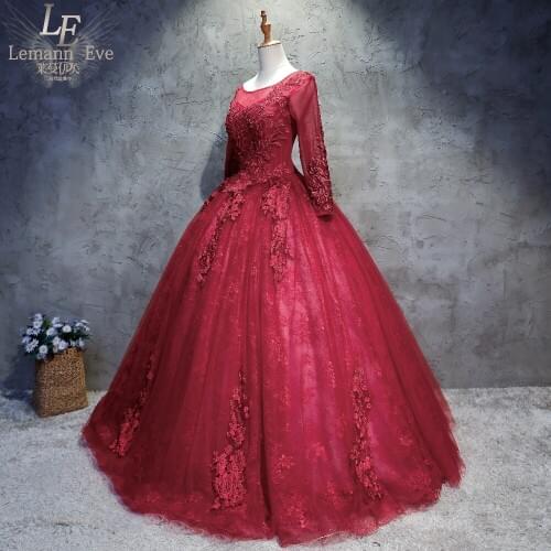 Real wine red embroidery lace rococo ball gown Medieval Renaissance Gown queen costume Victorian dress Marie Antoinette/ Belle