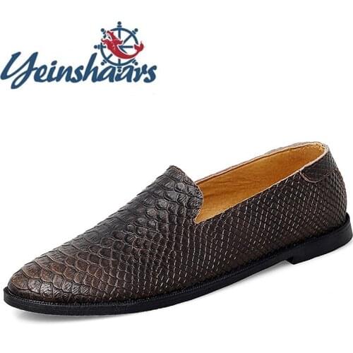 New High Quality Loafers Mens Shoes Casual Slip on Driving Shoes Business Office Summer Shoes Lightweight Breathable Flats Shoes