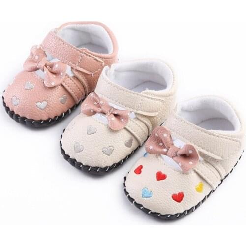 2020 new baby girls shoes Anti-slippery Toddler shoes cut Beautiful Light soft Comfortable Learn to walk