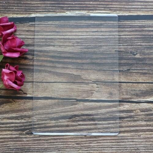 15.5cm*22.5cm*3mm Plastic Plate For DIY Scrapbooking Cutting Machine Embossing Folder Clear Stamps Photo Album Decorative Cards