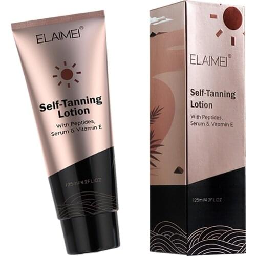 Useful Women Beauty Skin Care Cosmetics Body Naturally Self Tanned Bronzed Lotion Skin Hydrated Tan Looking Cream