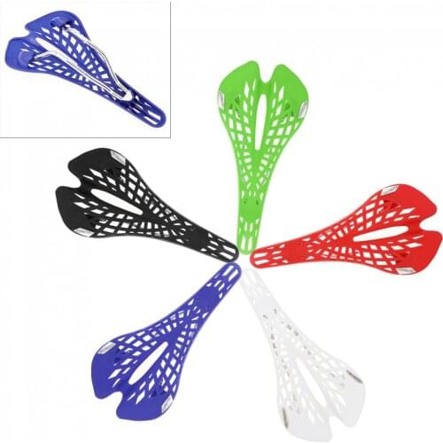 Comfortable Light Weight Mountain Bike Road Bicycle Hollow Out Spider Saddle Seat Cushion Bicycle Accessories Bicycle Saddles