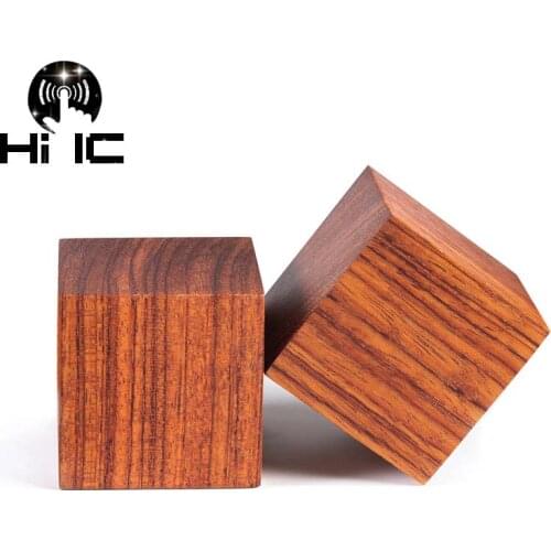 HIFI Audio Speaker Amplifier Rosewood Anti-shock Shock Absorber Foot Pad Nail Feet Pads Vibration Absorption Stands