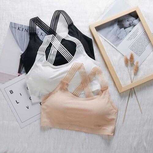 Women Yoga Sport Bras Top Shockproof Sexy Back Sports Underwear Breathable Athletic Fitness Running Gym Vest Tops Sportswear