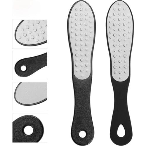 1PCS Black Double Side Foot Rasp File Hard Dead Skin Callus Remover Professional Pedicure File Tools Grinding Feet Skin Care