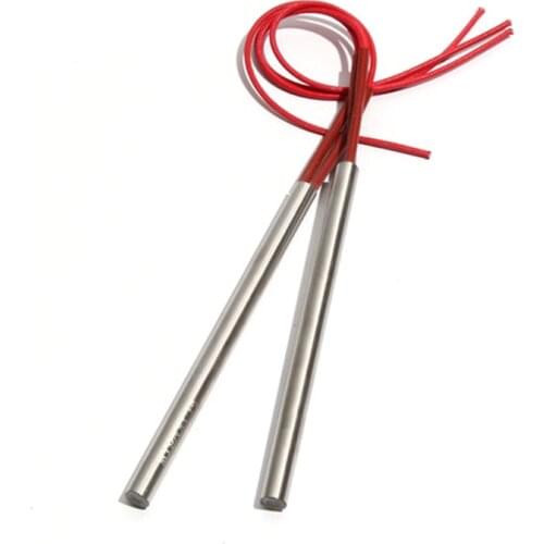 10PCS 10.5mm 225~255mm 201SUS Single Head Dual Heating Tube Cylindrical 110/220/380V Cartridge Heater 590/600/620/650/670W