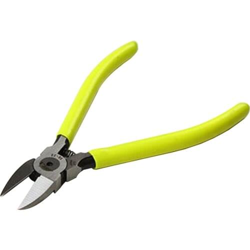 125mm 5 Inch Chrome Vanadium Alloy Steel Diagonal Pliers Hardware Outlet Clamp Pliers Oblique Nose Electronic Tools Yellow