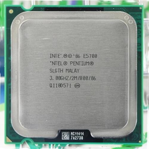 For Intel Pentium Dual-Core E5700 CPU Processor (3.0Ghz/ 2M /800GHz) Socket 775 Free Shipping