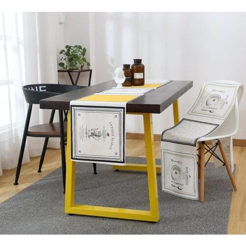 European style plaid modern table runner table cloth cabinet cover bed runner cabinet cover home party festival decoration