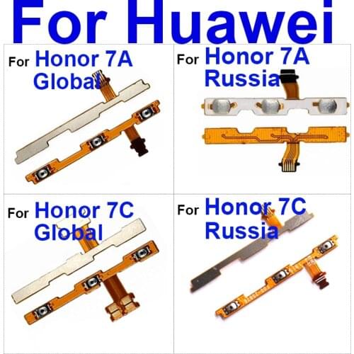 Power Voulme Flex Cable For Huawei Honor 7A/7A Pro AUM-L29/Honor 7C AUM-L41/Honor 7X 7s 7i Volume Power Side Button Flex Ribbon