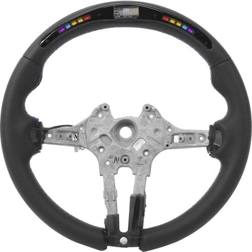 Leather LED Digital Display Steering Wheel For M Performance Nappa Fit for BMW M3 F80 M4 M2 F20 F22 F30 F32 M Sport 2013-2020