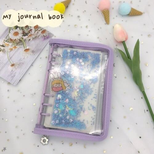 MINKYS New Arrival 2021 Cute A5/A6 My Journal Agenda Notebook & DIY Photocard Binder Organizer Gift Book School Stationery