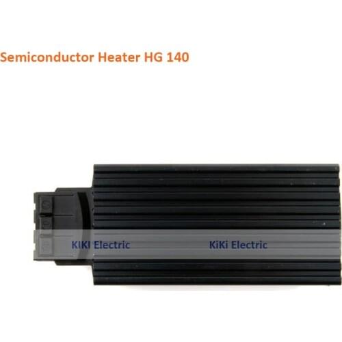 DIN Rail 35mm type Semiconductor Heater HG140 100W PTC Heating Element Industrial Heater Moisture Trap work with temp Controller