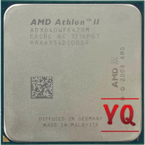 AMD Athlon II X4 640 3.0 GHz Quad-Core CPU Processor ADX640WFK42GM Socket AM3