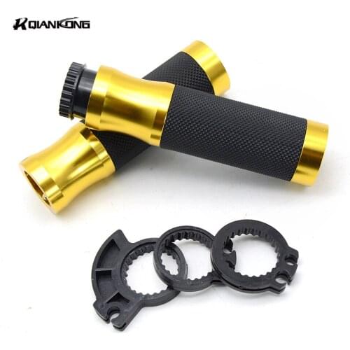 R QIANKONG 22mm7/8"standard hollow handlebar handle girps For Honda CBR600RR MSX125 MSX300 PCX 150 GROM MSX 125 300