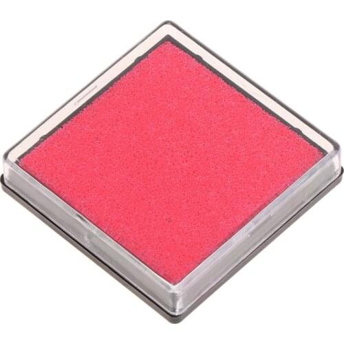 Scrapbooking Stamp Sealing Fence Colorful Inkpad Ink Cushion Decoration Stencil Fingerprint Digital Print Card Making Handicraft