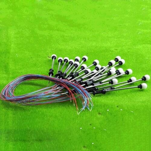 10pcs Mini 1:100 HO Scale LEDs Lamp Post Street Lights For Train Railway Railroad Model Toys Layout DIY