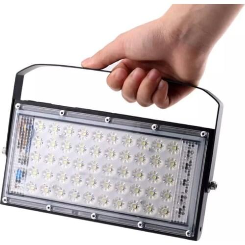 Ultra-thin AC 220V 50 LED Flood Light 50W Reflective LED Waterproof IP65 Spotlight Outdoor Landscape Lighting Cool White Light