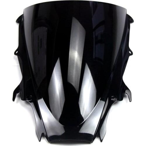 Motorcycle doubel bubble windshield windscreen For Triumph 675 2009 2010 2011 2012