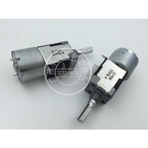 [VK] Z 1615C PRM 50KB-4 with motor potentiometer B50K handle length 25MM flower switch