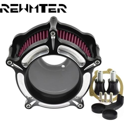 Motorcycle Air Cleaner Intake Filter Kit For Harley XL Sportster 91-17 Touring Road Glide 08-16 Softail 2000-2018 Touring 17-18