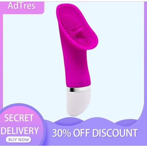 30 Modes Oral Sex Licking Tongue Vibrator Erotic Toys for Women Couple Nipple Massage Clitoral Anal Stimulator Adult Product