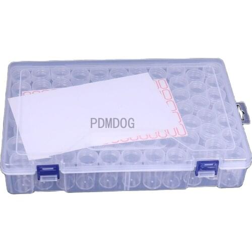 76/24 Slots Grids Storage Sticker Box Tool Diamond Painting Embroidery Accessories Bead Organizer Storage Case Container new