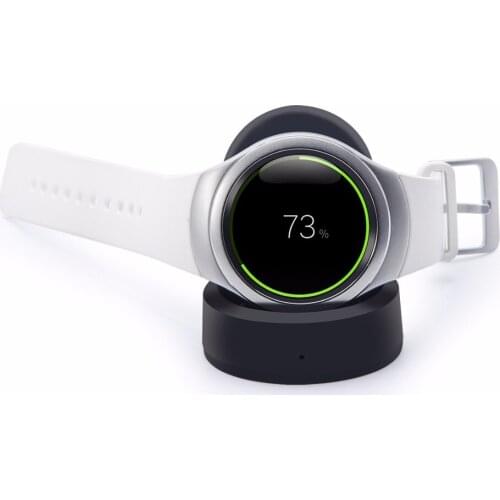 Qi Wirless Charger,Itian Wireless Charging Dock Cradle Charger for Samsung Gear S3/S2 Classic,Gear S3/S2 Frontier Watch