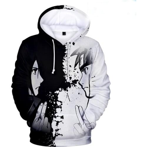 Hot Sale Manga Clothes And Headband Anime Hoodies Men Women Sweatshirt 3D Print Akatsuki Red Cloud Cosplay Harajuku jacket Coat
