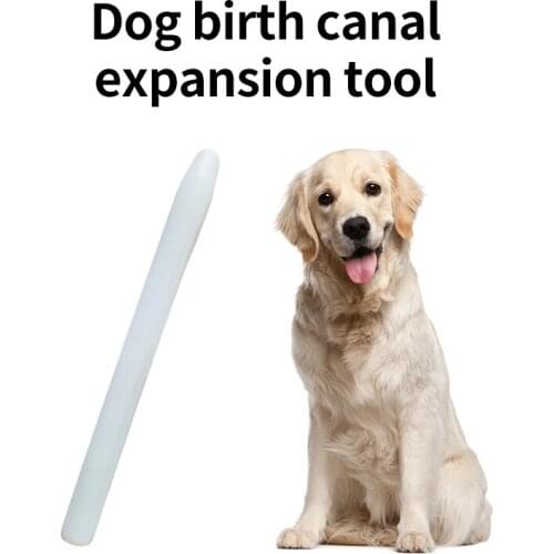 Dog Birth Canal Expansion Tools Bulldog Vaginal Dredging Silicone Stick Corgi Pregnancy Tool Smooth Uterus Dog Clinic New 2021