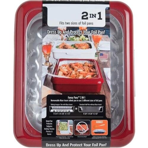 Insulation Lunch Box Fresh-keeping Durable Pan With Large Capacity Aluminum Tin Foil Tray For Picnic Kitchen Food Container