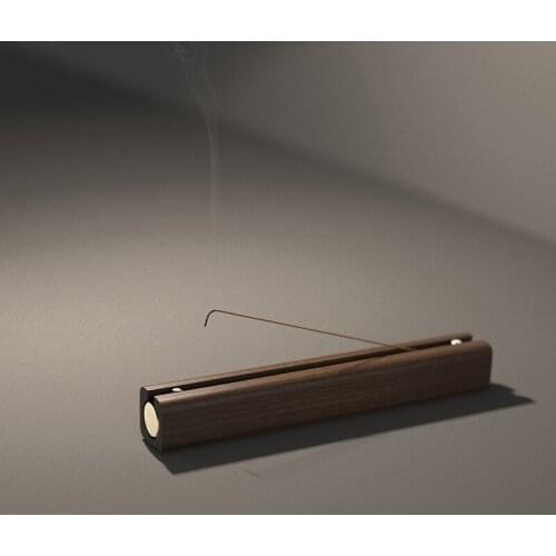 Burner Wooden Brass Mechanical Incense Box Home Decoration Incense Pure Handmade Multi-Function Thread Censer Room-Decor