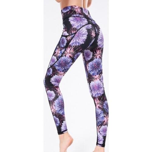 2021 Print Yoga Womens Pants Seamless High Waist Leggings For Fitness Running Workout Sport Srunch Push Up Female Gym Clothing