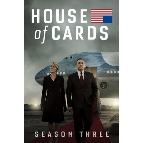 Lot style Choose House of Cards TV Art print Silk poster Home Wall Decor