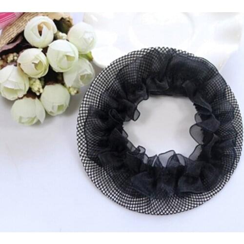 Hair Invisible Hairnet Children Ballet Dance Net Pocket Hair Headdress Girl Hair Accessories Hair Headpiece Headband Headwear