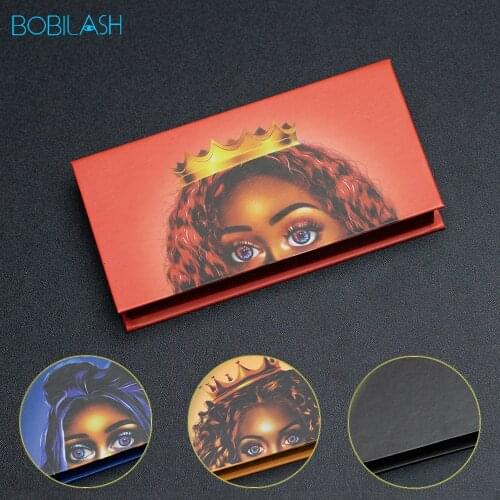 Wholesale Eyelash Packaging Box 5-30PCS Empty Lash Packaging with Tray Rectangle Case 25mm Mink Lashes Box Eyelashes Package