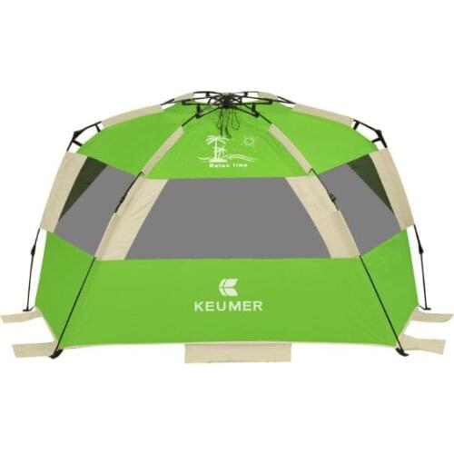 Beach tent, outdoor automatic tent, quick-open shading, outdoor fishing tent for 2-3 people